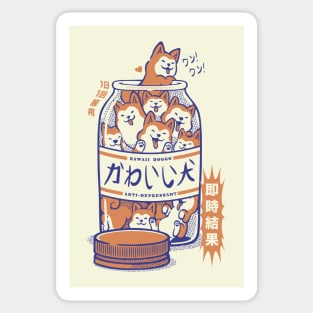 Shiba Antidepressant by Tobe Fonseca Sticker